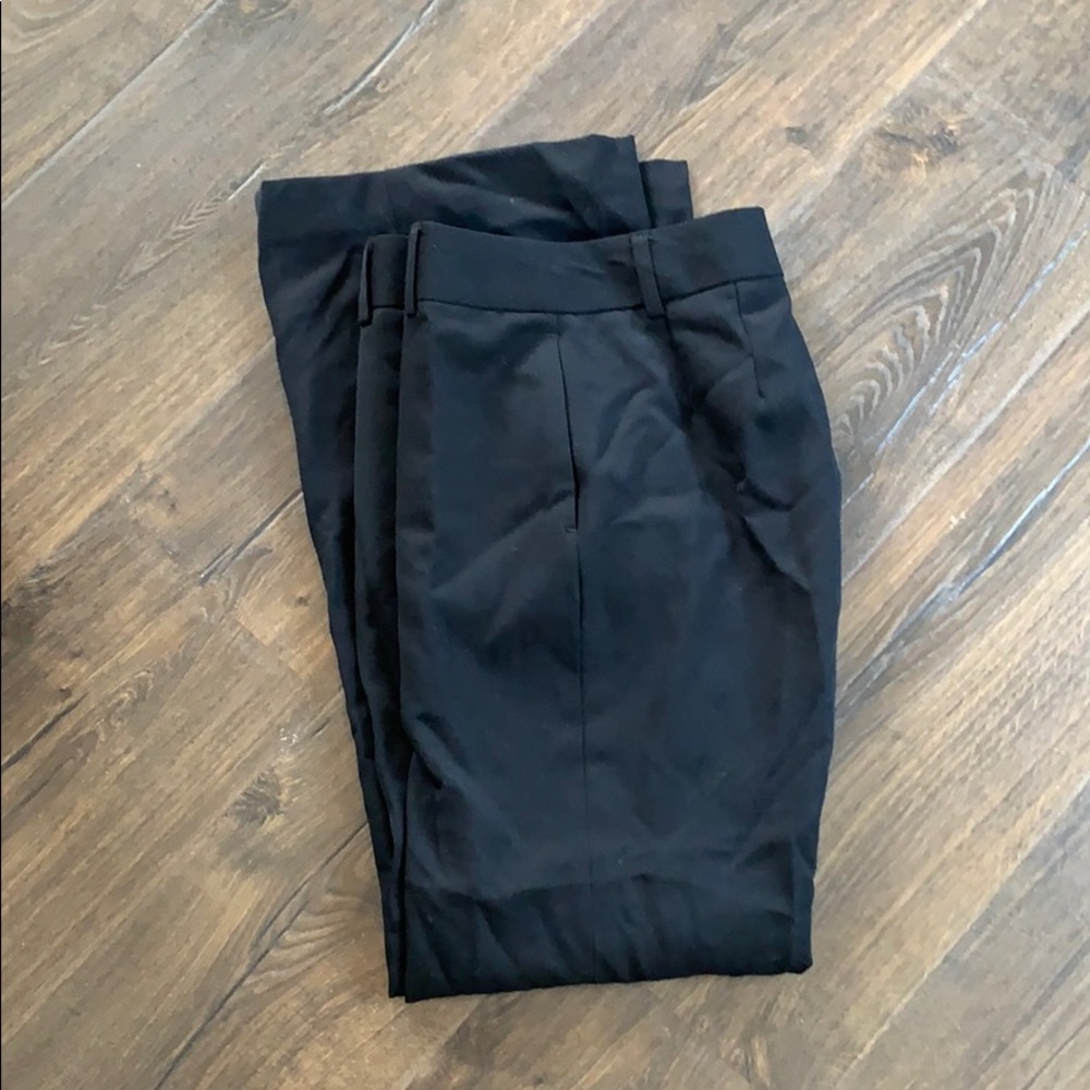 Black wool J.Crew pants size 2